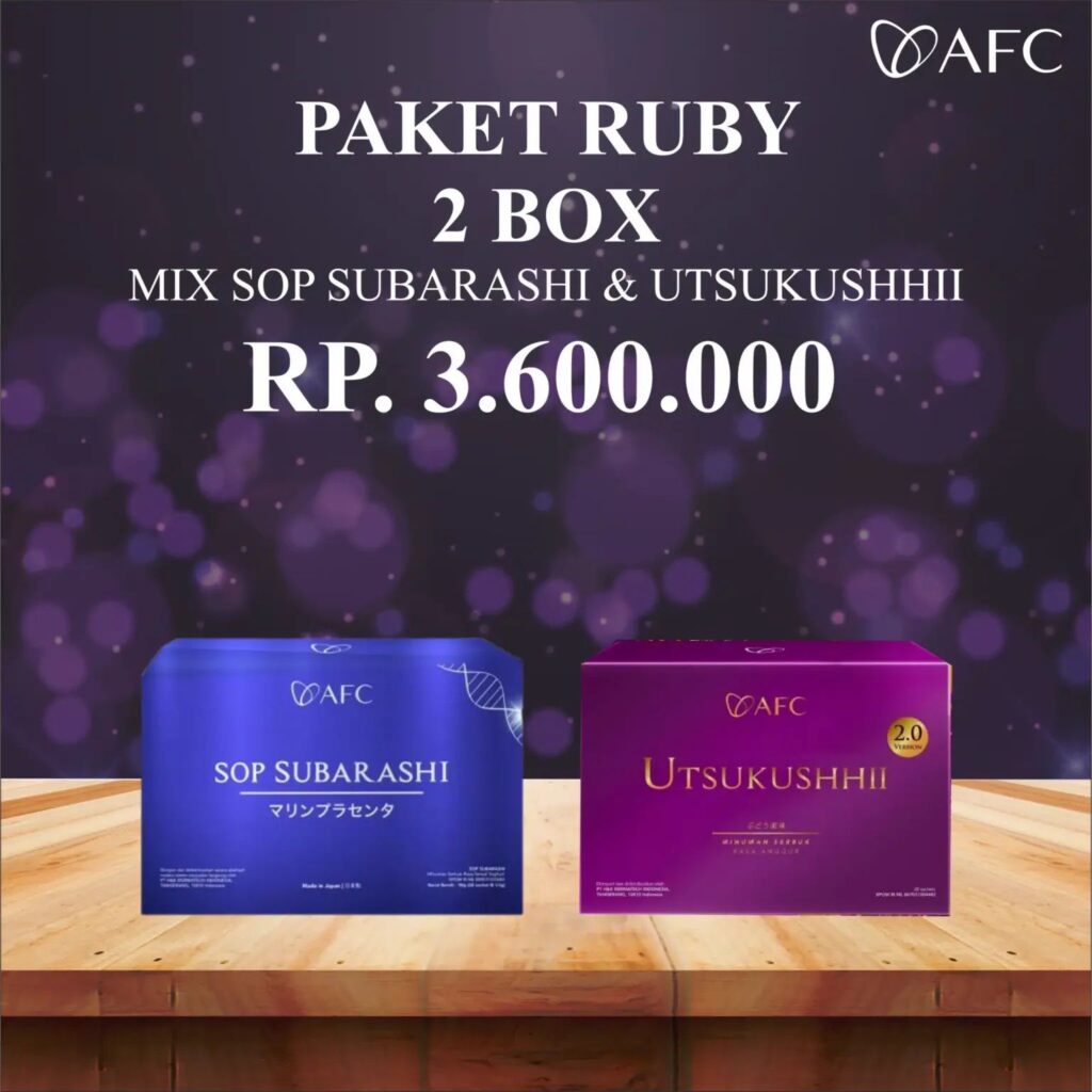 paket ruby sop subarashi utsukushhii gold