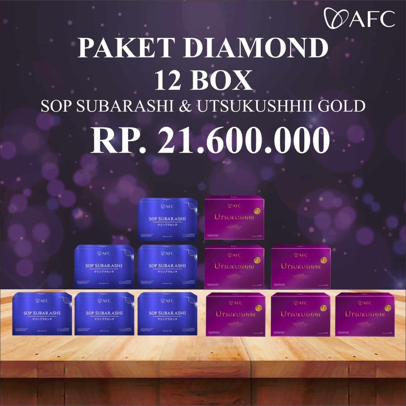 paket diamond sop subarashi utsukushhii gold